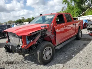 2024 Ram 2500 Tradesman with VIN 3C6UR5CL6RG245542, listed as a Copart auction lot 51482735 with 7,015 mi miles and Non repairable. Bid and sale history available at DreamBid. Image 1.