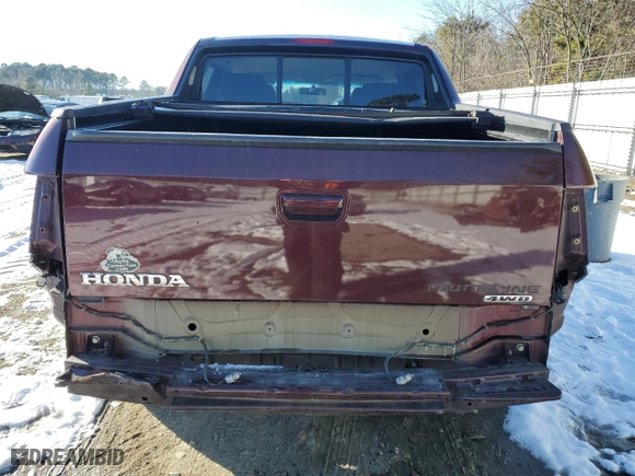 2008 Honda Ridgeline RTX with VIN 2HJYK16368H515933, listed as a Copart auction lot 89304965 with 194,891 mi miles and Salvage Title. Bid and sale history available at carsss.com. Image 6.