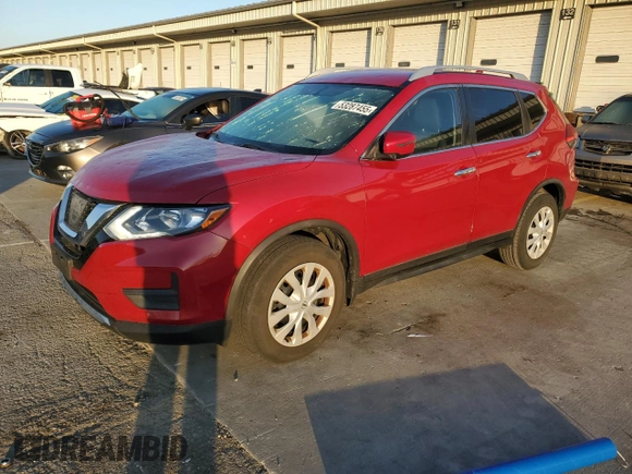 2017 Nissan Rogue SL with VIN JN8AT2MT1HW396416, listed as a Copart auction lot 53287455 with 142,360 mi miles and Salvage title. Bid and sale history available at DreamBid. Image 1.
