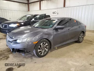 2016 Honda Civic Sedan EX with VIN 19XFC2F71GE039702, listed as a Copart auction lot 50177245 with 229,162 mi miles and Salvage Title. Bid and sale history available at carsss.com. Image 1.