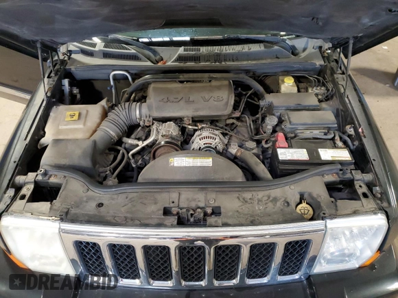2008 Jeep Commander Limited with VIN 1J8HG58N78C210979, listed as a Copart auction lot 76703864 with 204,136 mi miles and Salvage Title. Bid and sale history available at carsss.com. Image 12.