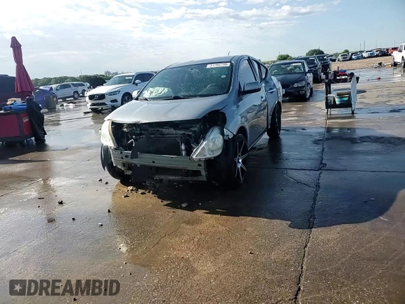 2012 Nissan Versa SL with VIN 3N1CN7AP6CL933091, listed as a Copart auction lot 51705795 with 136,418 mi miles and Salvage Title. Bid and sale history available at carsss.com. Image 14.