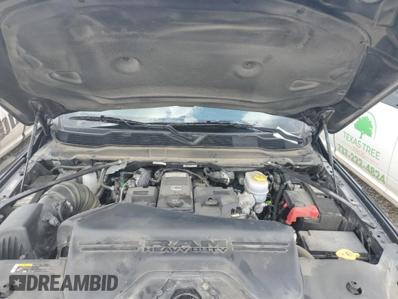 2023 Ram 2500 Tradesman with VIN 3C6UR5CL8PG574319, listed as a Copart auction lot 61355764 with 53,815 mi miles and Salvage Title. Bid and sale history available at carsss.com. Image 11.