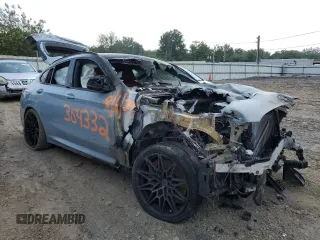 2023 BMW X4 M z VIN 5YM23EC08P9R49527, wystawiony jako Copart lot #67209324 z przebiegiem Nie podano mil oraz Szkoda całkowita • Salvage title. Historia ofert i sprzedaży dostępna na DreamBid. Obrazek 4.
