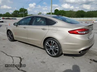 2017 Ford Fusion Titanium with VIN 3FA6P0K99HR166567, listed as a Copart auction lot 54293425 with 0 mi miles and Salvage Title. Bid and sale history available at carsss.com. Image 2.