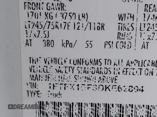 2013 Ford F-150 XL с VIN 1FTFX1EF3DKE62894, выставлен на аукционе IAAI как лот 42248853 с пробегом 233 743 миль миль и . История ставок и продаж доступна на DreamBid. Изображение 17.