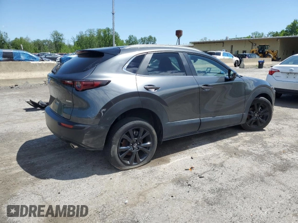 2024 Mazda CX-30 S Select Sport with VIN 3MVDMBBM3RM643744, listed as a Copart auction lot 57143865 with Not provided miles and Salvage title. Bid and sale history available at DreamBid. Image 3.