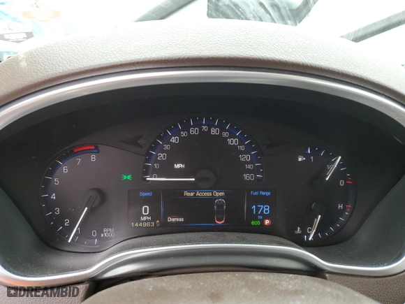 2013 Cadillac SRX Luxury Collection with VIN 3GYFNGE36DS549282, listed as a Copart auction lot 48818595 with 144,963 mi miles and Salvage Title. Bid and sale history available at carsss.com. Image 9.