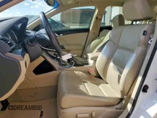 2013 Acura TSX Technology with VIN JH4CU2F66DC010138, listed as a Copart auction lot 60733105 with 136,018 mi miles and Salvage title. Bid and sale history available at DreamBid. Image 7.