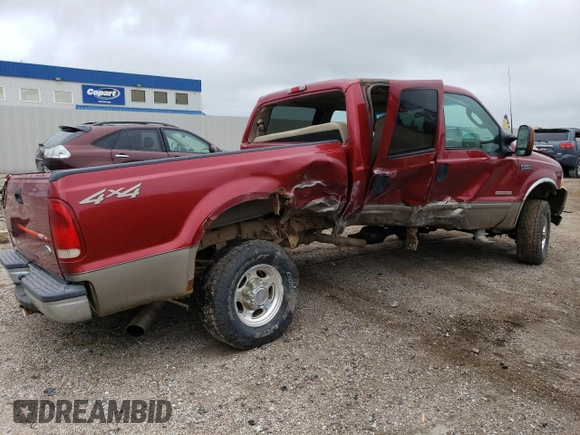 2003 Ford Super Duty F-250 XL with VIN 1FTNW21P93EC88958, listed as a Copart auction lot 66421014 with 0 mi miles and Salvage Title. Bid and sale history available at carsss.com. Image 3.