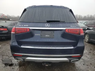 2022 Mercedes-Benz GLS with VIN 4JGFF5KE8NA738687, listed as a Copart auction lot 78847313 with 16,447 mi miles. Bid and sale history available at carsss.com. Image 6.