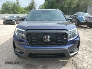 2023 Honda Passport Elite with VIN 5FNYF8H07PB036929, listed as a Copart auction lot 55981185 with 27,523 mi miles and Salvage title. Bid and sale history available at DreamBid. Image 5.