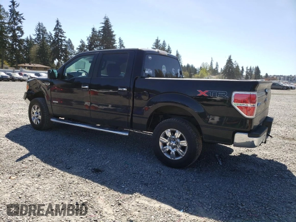 2012 Ford F-150 XL with VIN 1FTFW1ET3CFA62317, listed as a Copart auction lot 53700335 with 133,621 mi miles and Salvage Title. Bid and sale history available at carsss.com. Image 2.