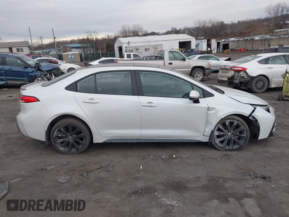 2023 Toyota Corolla SE with VIN 5YFP4MCEXPP152790, listed as a IAAI auction lot 41711853 with 37,901 mi miles and . Bid and sale history available at DreamBid. Image 13.