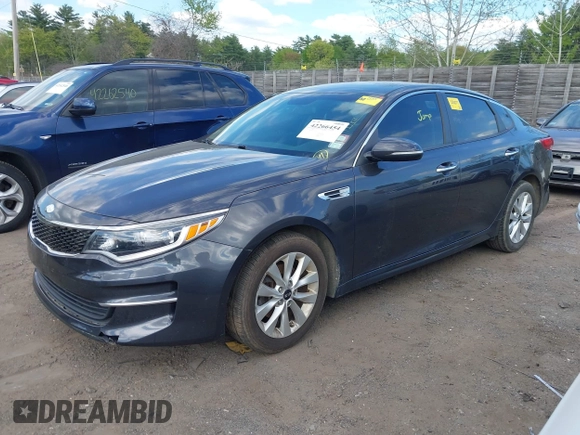 2017 Kia Optima LX with VIN 5XXGT4L36HG133813, listed as a IAAI auction lot 42266454 with 83,059 mi miles and . Bid and sale history available at DreamBid. Image 14.