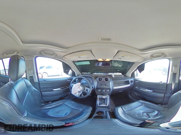 2016 Jeep Compass Latitude with VIN 1C4NJDEB2GD697923, listed as a Copart auction lot 84081394 with 167,240 mi miles and Salvage Title. Bid and sale history available at carsss.com. Image 15.