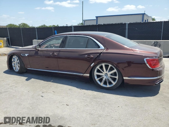 2021 Bentley Flying Spur W12 with VIN SCBBB6ZG9MC084879, listed as a Copart auction lot 54848205 with Not Provided miles and Salvage Title. Bid and sale history available at DreamBid. Image 2.