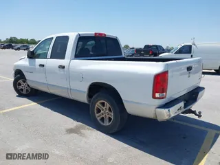 2005 Dodge Ram 1500 SLT with VIN 1D7HA18D35S123502, listed as a IAAI auction lot 41896255 with 279,202 mi miles. Bid and sale history available at carsss.com. Image 3.