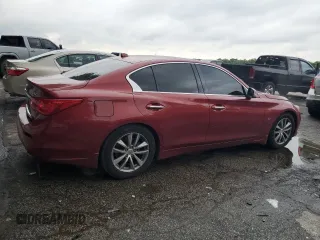 2014 Infiniti Q50 Premium z VIN JN1BV7AP1EM672554, wystawiony jako Copart lot #54788125 z przebiegiem 124 162 mil mil oraz Szkoda całkowita • Salvage title. Historia ofert i sprzedaży dostępna na DreamBid. Obrazek 3.