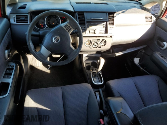 2008 Nissan Versa 1.8 S with VIN 3N1BC13E18L368430, listed as a Copart auction lot 55158295 with 142,363 mi miles and Salvage Title. Bid and sale history available at carsss.com. Image 8.