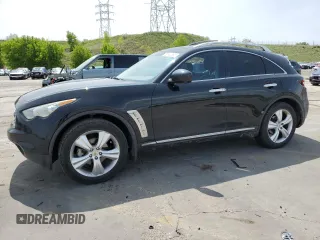 2011 Infiniti FX z VIN JN8AS1MW7BM733407, wystawiony jako Copart lot #58142365 z przebiegiem 140 363 mil mil oraz Szkoda całkowita • Salvage title. Historia ofert i sprzedaży dostępna na DreamBid. Obrazek 1.