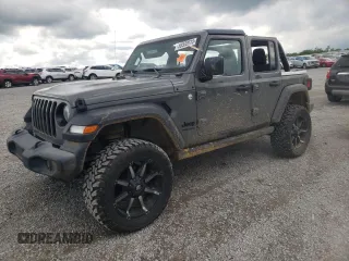 2020 Jeep Wrangler Unlimited Sport S with VIN 1C4HJXDN0LW190771, listed as a Copart auction lot 58530015 with 101,821 mi miles and Salvage title. Bid and sale history available at DreamBid. Image 1.