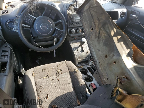 2015 Jeep Patriot Sport with VIN 1C4NJRBB7FD312291, listed as a Copart auction lot 57109755 with Not provided miles and Salvage title. Bid and sale history available at DreamBid. Image 8.