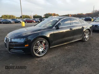 2016 Audi A7 3.0 Premium Plus with VIN WAUWGAFC4GN019156, listed as a Copart auction lot 76039163 with 155,124 mi miles. Bid and sale history available at carsss.com. Image 1.