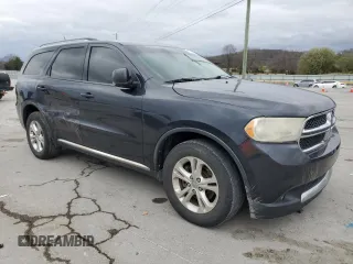 2012 Dodge Durango Crew with VIN 1C4RDHDG2CC336205, listed as a Copart auction lot 49798075 with 160,804 mi miles and Salvage Title. Bid and sale history available at DreamBid. Image 4.