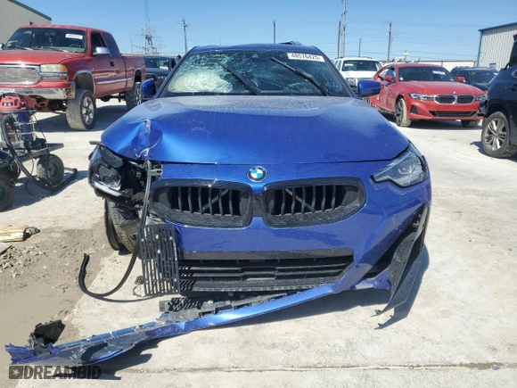 2024 BMW 2 Series 230i with VIN 3MW23CM08R8E17491, listed as a Copart auction lot 48576425 with 10,150 mi miles and Salvage Title. Bid and sale history available at carsss.com. Image 5.