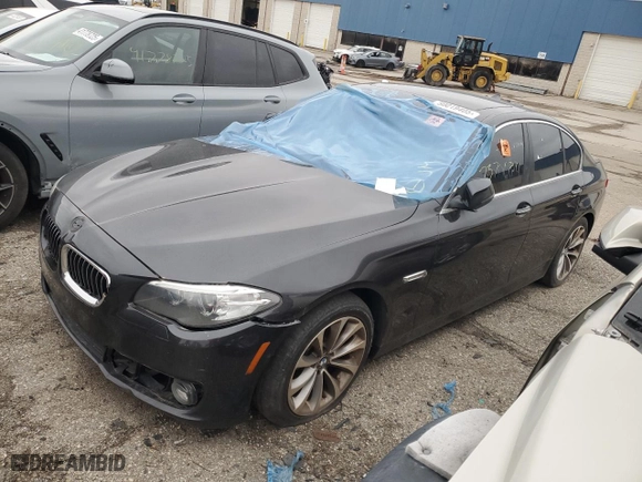 2016 BMW 5 Series 528i xDrive with VIN WBA5A7C57GG146252, listed as a Copart auction lot 50019405 with 0 mi miles and Clean Title. Bid and sale history available at carsss.com. Image 1.