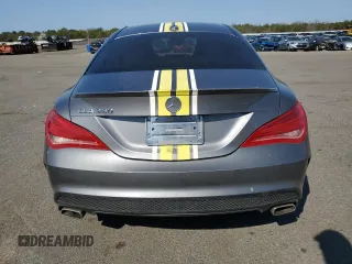 2015 Mercedes-Benz CLA 250 with VIN WDDSJ4EB7FN180683, listed as a Copart auction lot 54276095 with 58,728 mi miles and Salvage Title. Bid and sale history available at DreamBid. Image 6.