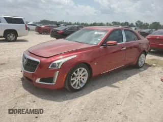 2014 Cadillac CTS Luxury RWD with VIN 1G6AR5SX4E0133579, listed as a Copart auction lot 55530125 with 111,730 mi miles and Clean title. Bid and sale history available at DreamBid. Image 1.