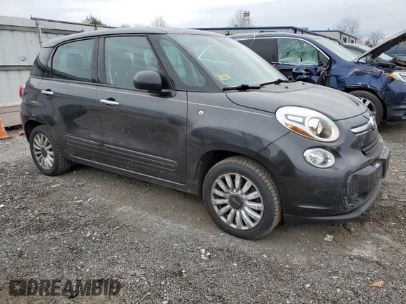 2017 FIAT 500L Pop with VIN ZFBCFAAH2HZ039138, listed as a Copart auction lot 86020804 with 55,324 mi miles and Salvage Title. Bid and sale history available at carsss.com. Image 4.