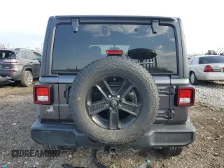 2021 Jeep Wrangler Unlimited Sport Altitude with VIN 1C4HJXDG0MW521769, listed as a Copart auction lot 53625925 with 34,074 mi miles and Salvage title. Bid and sale history available at DreamBid. Image 6.