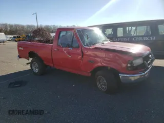 1996 Ford F-150 with VIN 1FTEF14NXTLB76833, listed as a Copart auction lot 82742374 with 250,375 mi miles and Salvage title. Bid and sale history available at DreamBid. Image 4.