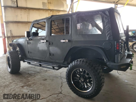 2014 Jeep Wrangler Unlimited Sport with VIN 1C4HJWDG0EL190155, listed as a Copart auction lot 51941045 with 121,215 mi miles and Clean Title. Bid and sale history available at carsss.com. Image 2.