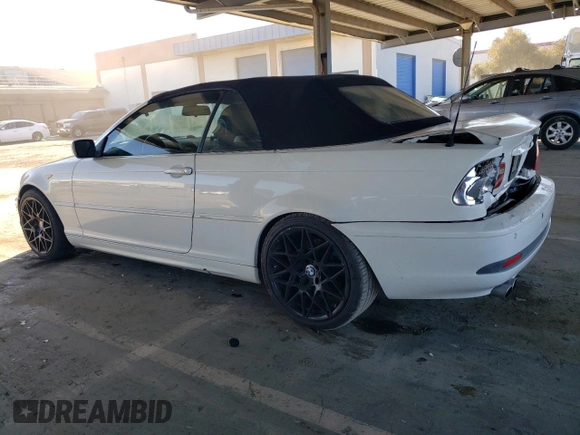 2006 BMW 3 Series 330Ci with VIN WBABW53426PZ41756, listed as a Copart auction lot 50221475 with 129,340 mi miles and Salvage Title. Bid and sale history available at carsss.com. Image 2.