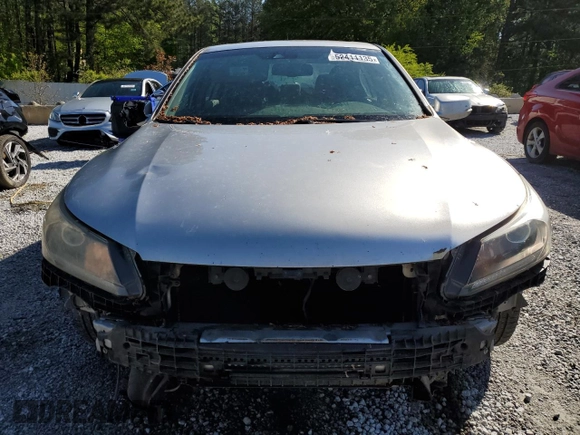 2013 Honda Accord Sdn EX-L with VIN 1HGCR2F86DA116154, listed as a Copart auction lot 52411135 with 251,395 mi miles and Salvage Title. Bid and sale history available at carsss.com. Image 5.
