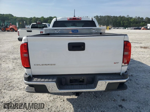 2021 Chevrolet Colorado 2WD Work Truck with VIN 1GCGSBEN5M1279342, listed as a Copart auction lot 53841235 with 172,603 mi miles and Clean title. Bid and sale history available at DreamBid. Image 6.