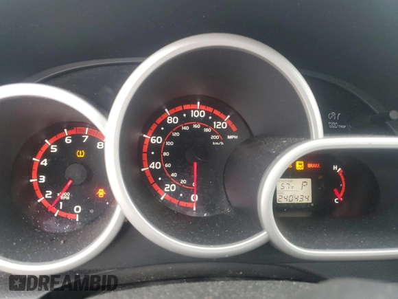 2010 Pontiac Vibe w/1SA with VIN 5Y2SP6E84AZ404258, listed as a Copart auction lot 78137264 with 240,434 mi miles and Salvage Title. Bid and sale history available at carsss.com. Image 9.