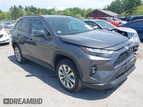 2023 Toyota RAV4 XLE Premium with VIN 2T3A1RFV7PC388232, listed as a IAAI auction lot 42246942 with 15,317 mi miles and . Bid and sale history available at DreamBid. Image 1.
