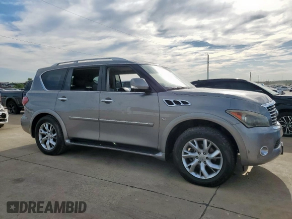 2011 Infiniti QX56 7-passenger with VIN JN8AZ2NFXB9504352, listed as a Copart auction lot 57708865 with Not provided miles and Clean title. Bid and sale history available at DreamBid. Image 4.