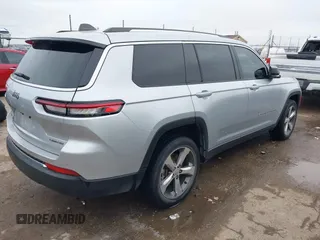 2021 Jeep Grand Cherokee Limited z VIN 1C4RJKBGXM8109793, wystawiony jako IAAI lot #42179993 z przebiegiem 48 250 mil mil oraz . Historia ofert i sprzedaży dostępna na DreamBid. Obrazek 4.
