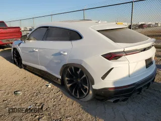 2022 Lamborghini Urus z VIN ZPBUA1ZL8NLA22604, wystawiony jako Copart lot #77174164 z przebiegiem Nie podano mil oraz Szkody całkowita. Historia ofert i sprzedaży dostępna na DreamBid. Obrazek 2.