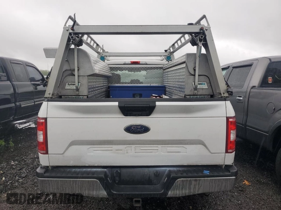 2018 Ford F-150 XL with VIN 1FTEX1EB4JKD76711, listed as a Copart auction lot 57730345 with 187,502 mi miles and Clean title. Bid and sale history available at DreamBid. Image 6.