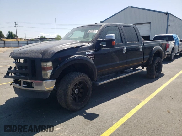 2010 Ford F-350 XL with VIN 1FTWW3BR7AEA25259, listed as a Copart auction lot 60912525 with 156,025 mi miles and Salvage title. Bid and sale history available at DreamBid. Image 1.
