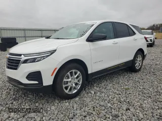 2024 Chevrolet Equinox LS z VIN 3GNAXSEG1RL304513, wystawiony jako Copart lot #79669054 z przebiegiem 3 mil mil oraz Szkoda całkowita • Salvage title. Historia ofert i sprzedaży dostępna na DreamBid. Obrazek 1.