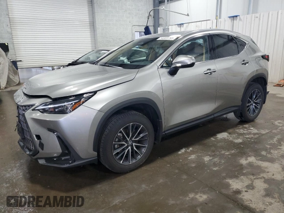2024 Lexus NX 350 with VIN 2T2AGCEZXRC037757, listed as a Copart auction lot 54009755 with 16,978 mi miles and Salvage title. Bid and sale history available at DreamBid. Image 1.
