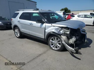 2014 Ford Explorer XLT with VIN 1FM5K7D88EGA54973, listed as a Copart auction lot 56163145 with 160,469 mi miles and Salvage title. Bid and sale history available at DreamBid. Image 4.